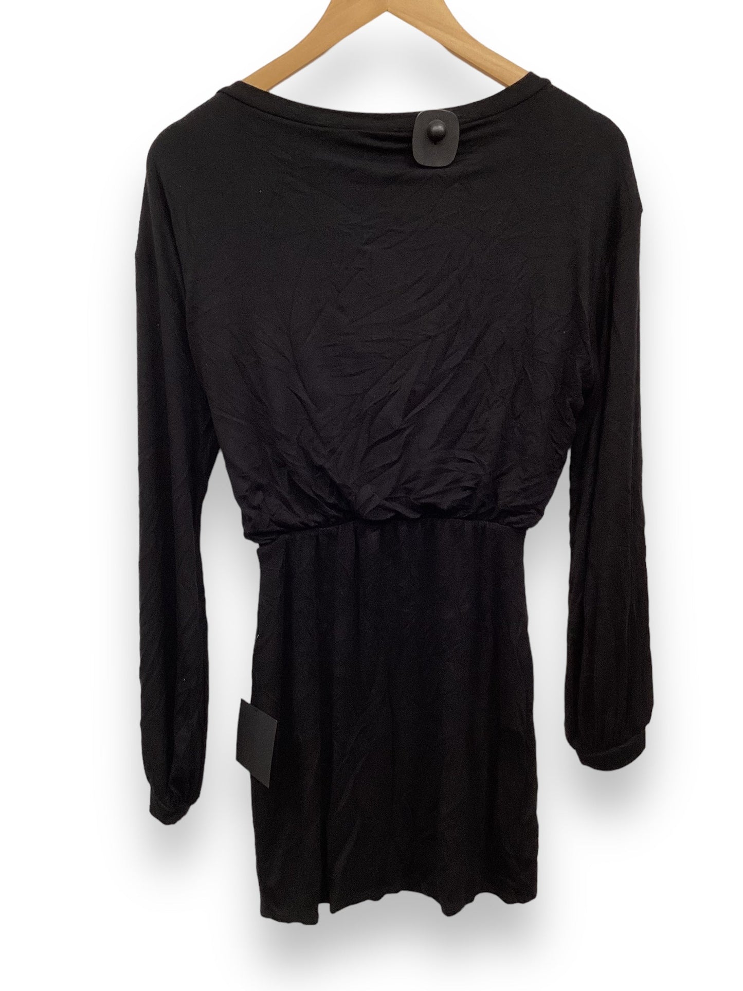 Black Dress Casual Midi Lulus, Size S