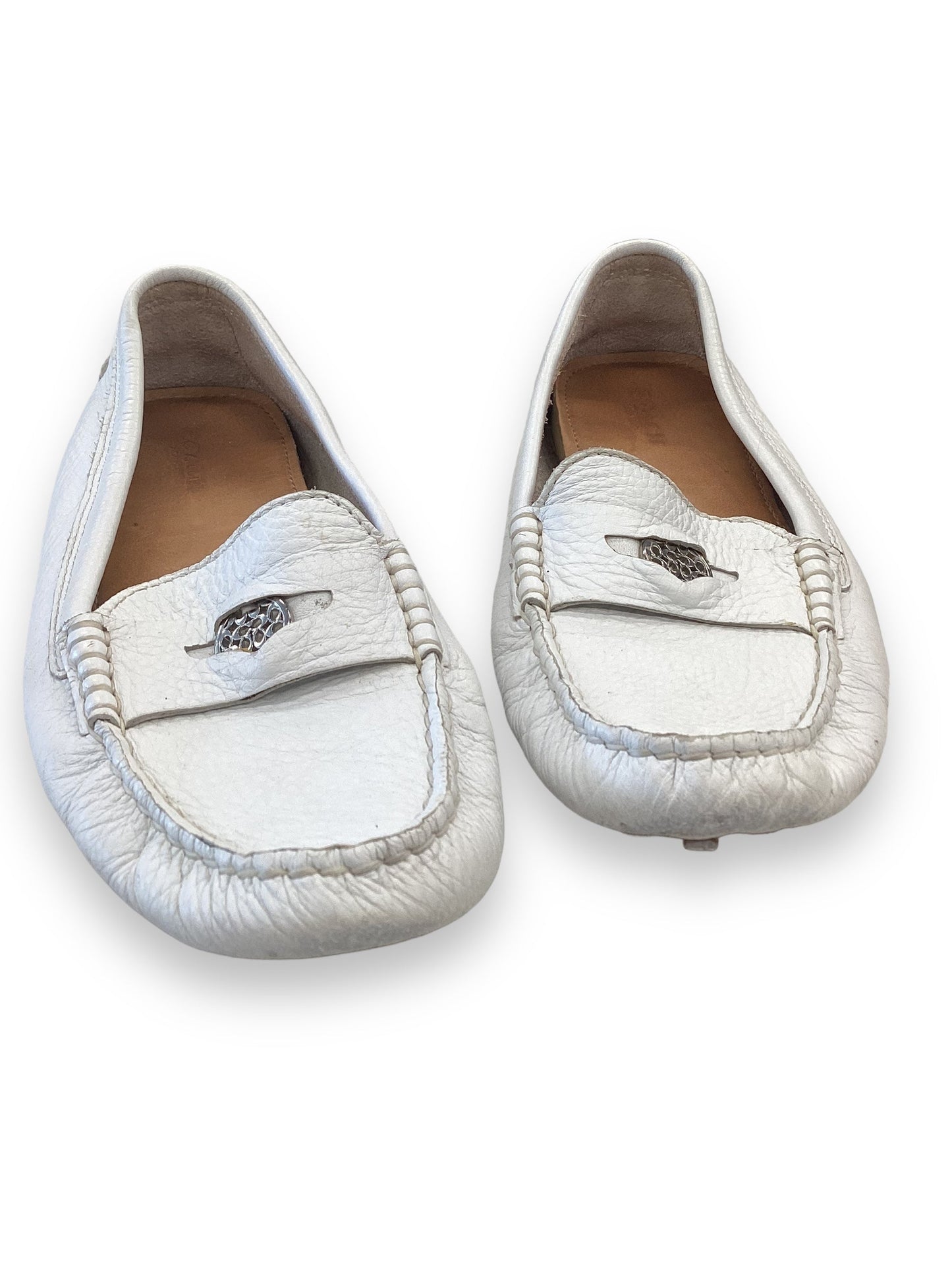 White Shoes Designer Coach, Size 6.5