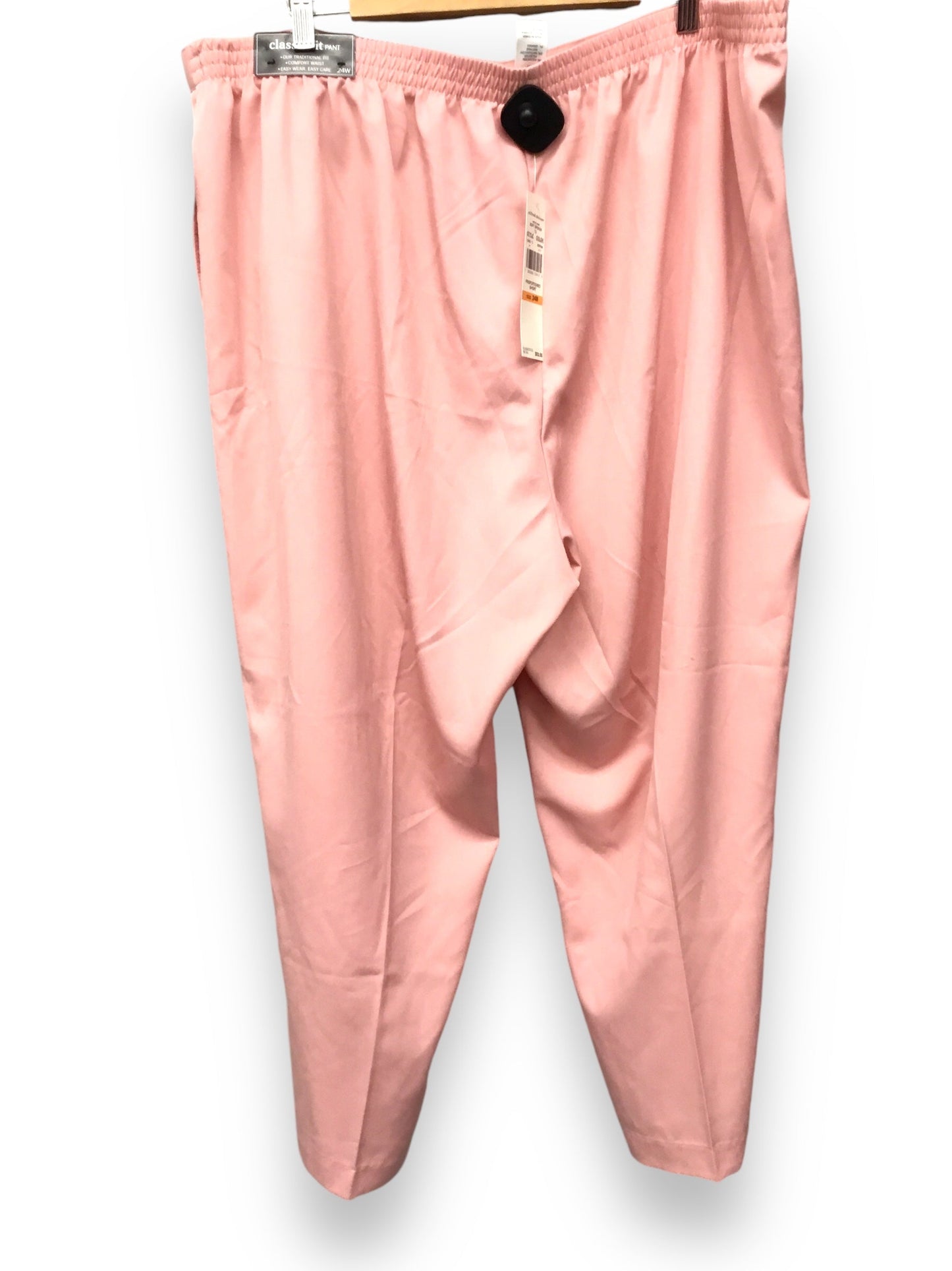 Pants Dress By Alfred Dunner In Pink, Size: 24