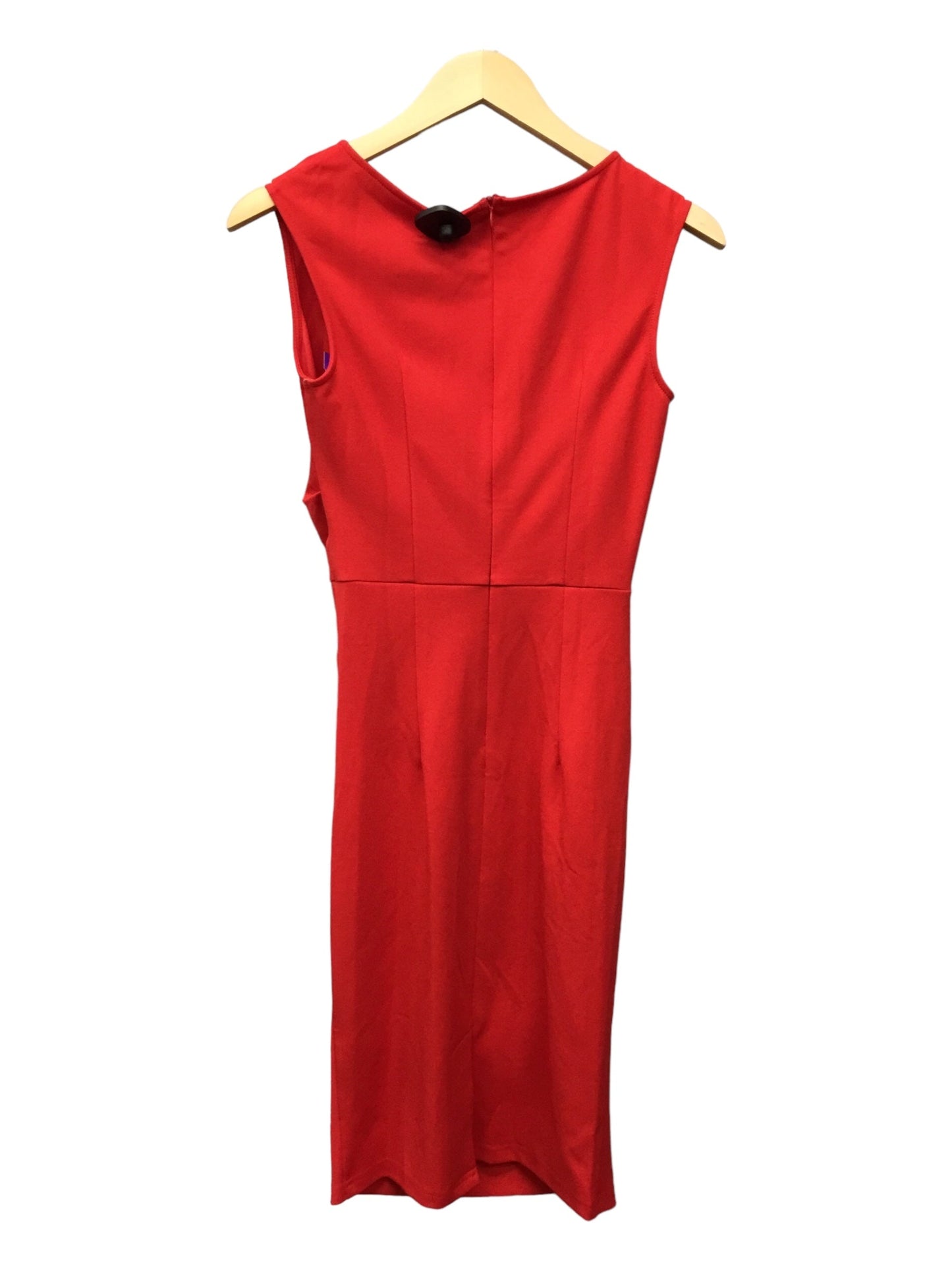 Red Dress Work Clothes Mentor, Size S