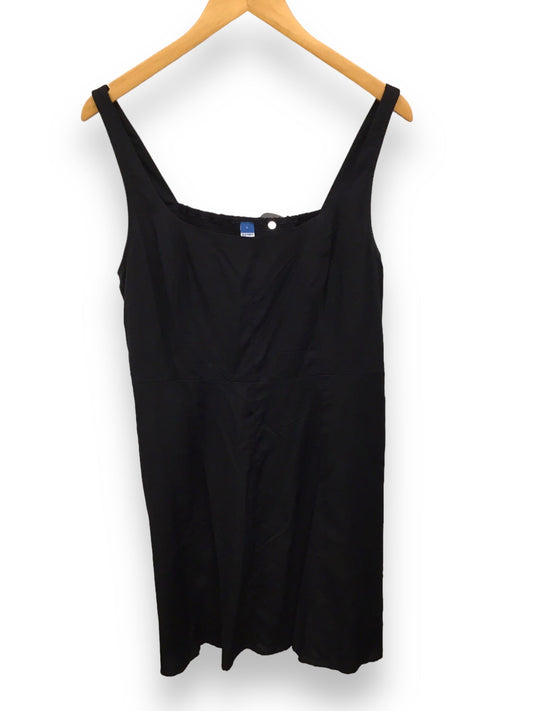 Black Dress Casual Midi Old Navy, Size L