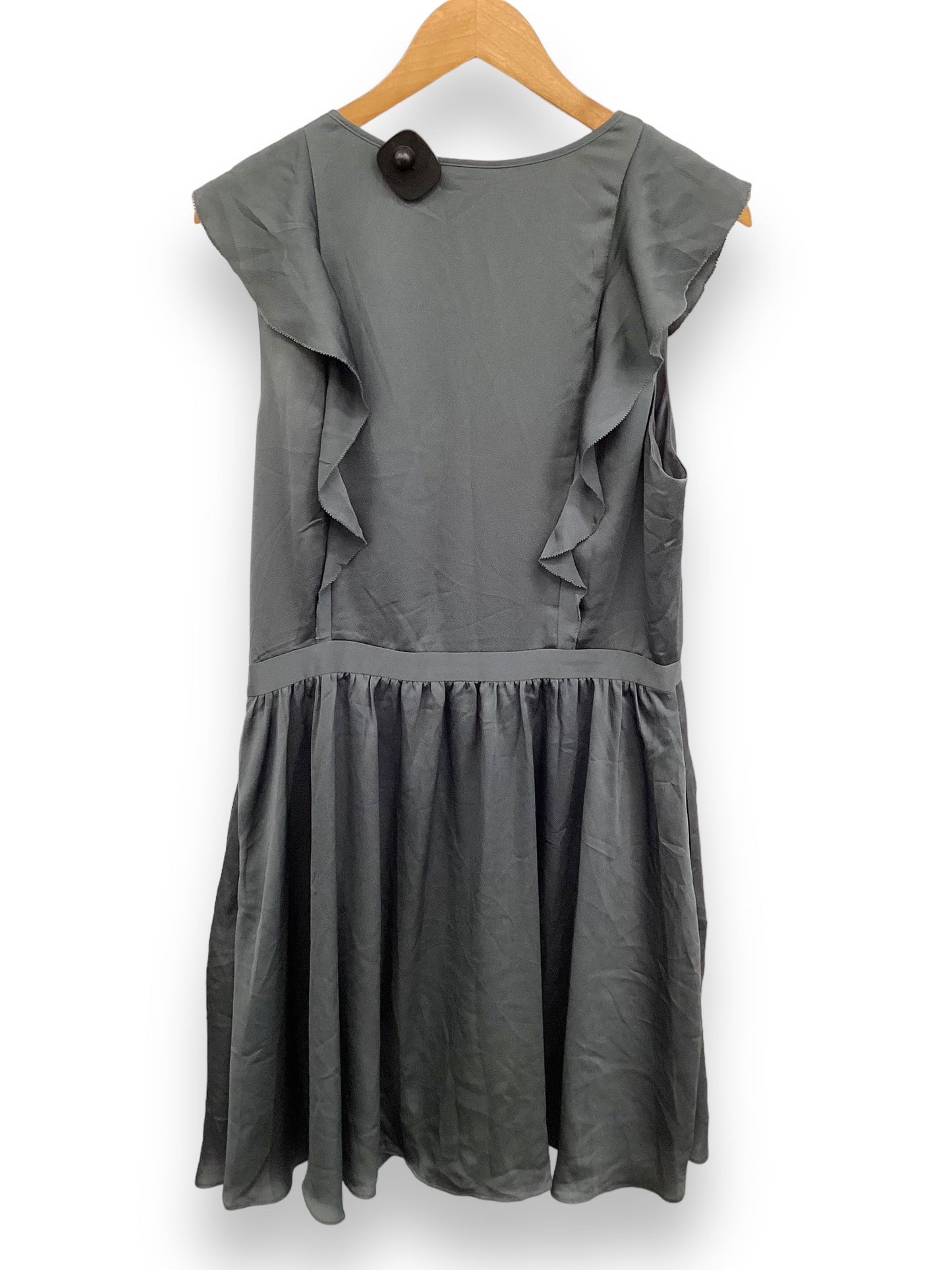 NWT Grey Dress Casual Midi Banana Republic, Size 14