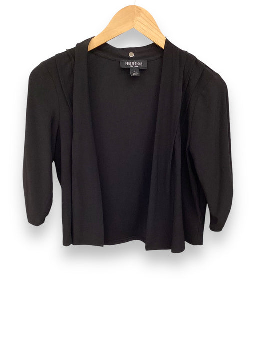 Cardigan By Perceptions In Black, Size: S