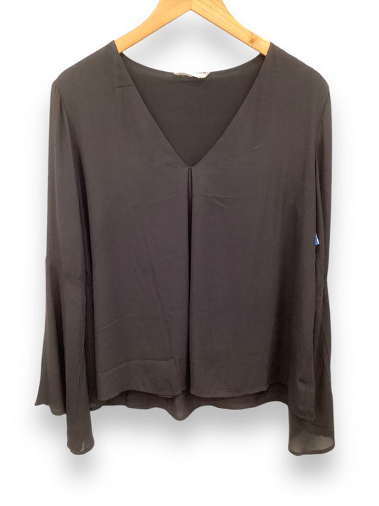 Top Long Sleeve By Lush In Black, Size: L