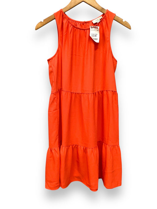 Dress Casual Midi By Loft In Orange, Size: M