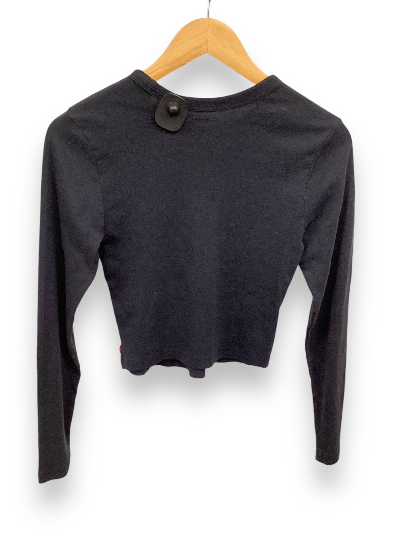 Top Long Sleeve By Levis In Black, Size: S