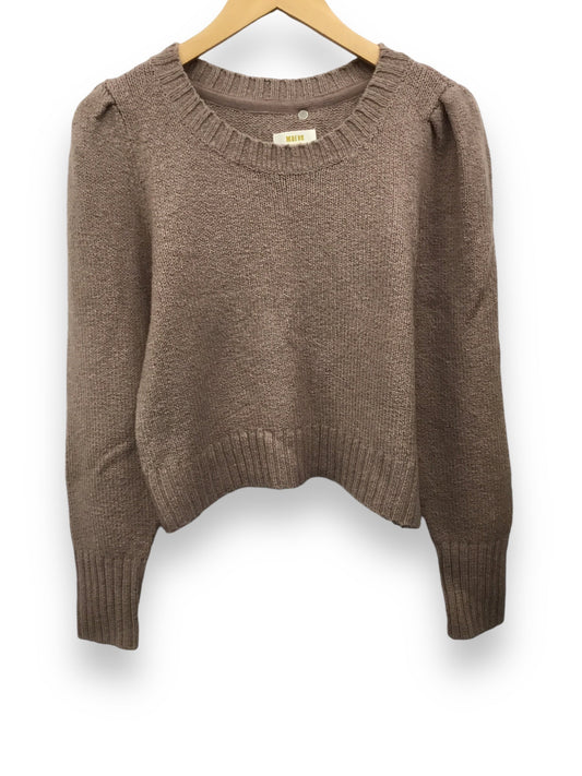 Sweater By Maeve In Tan, Size: M