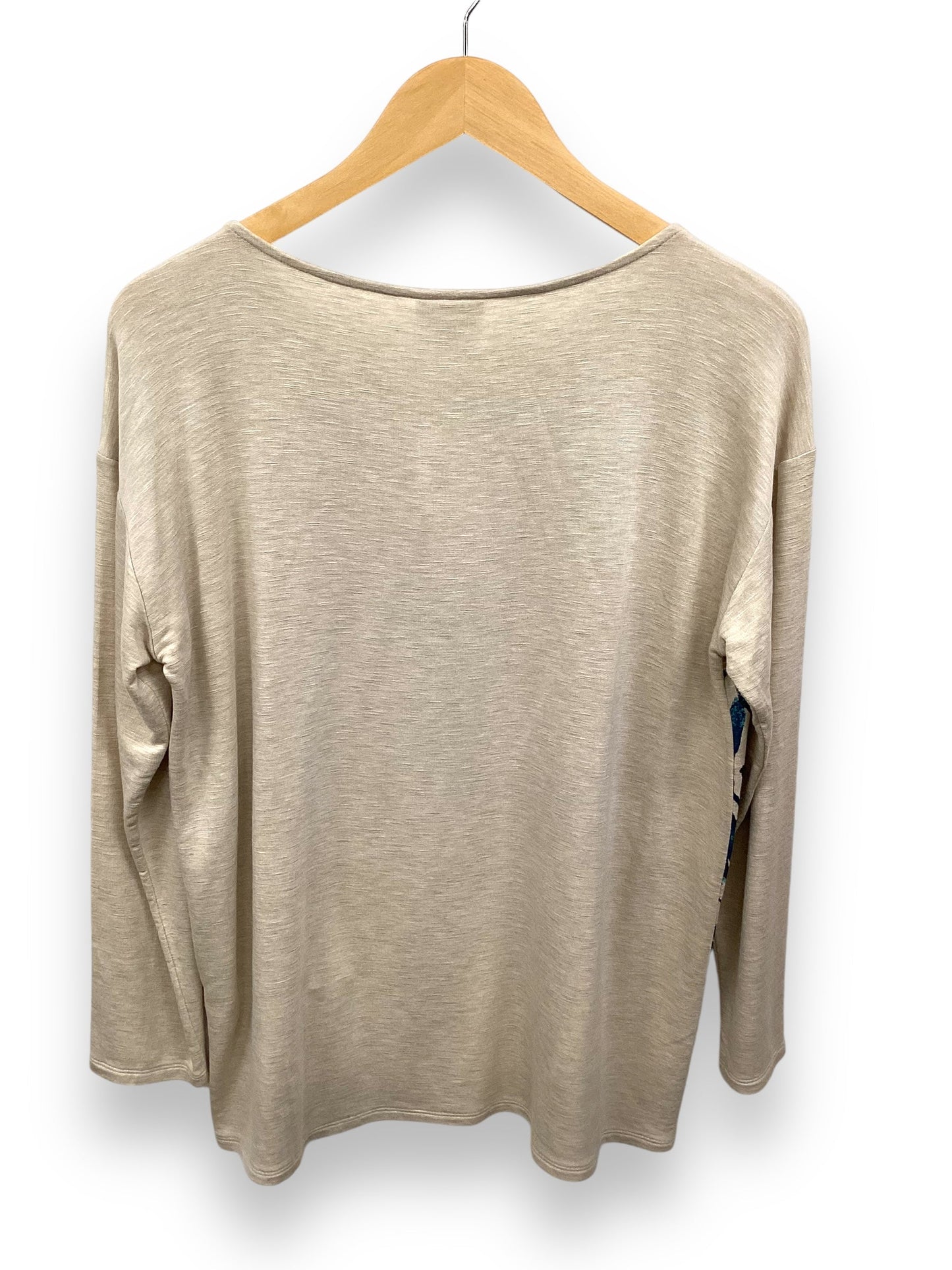 Top Long Sleeve By Pure Jill In Tan, Size: M