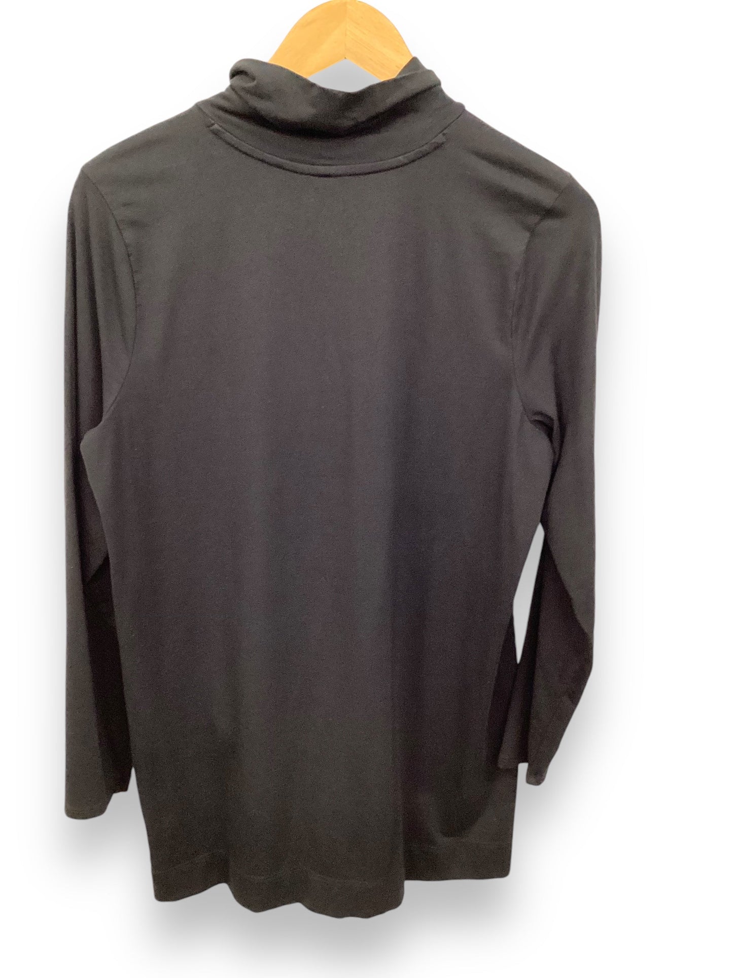 Top Long Sleeve Basic By J. Jill In Black, Size: L