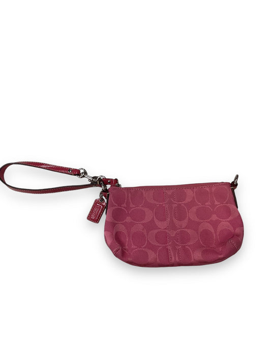 Wristlet Designer By Coach, Size: Small