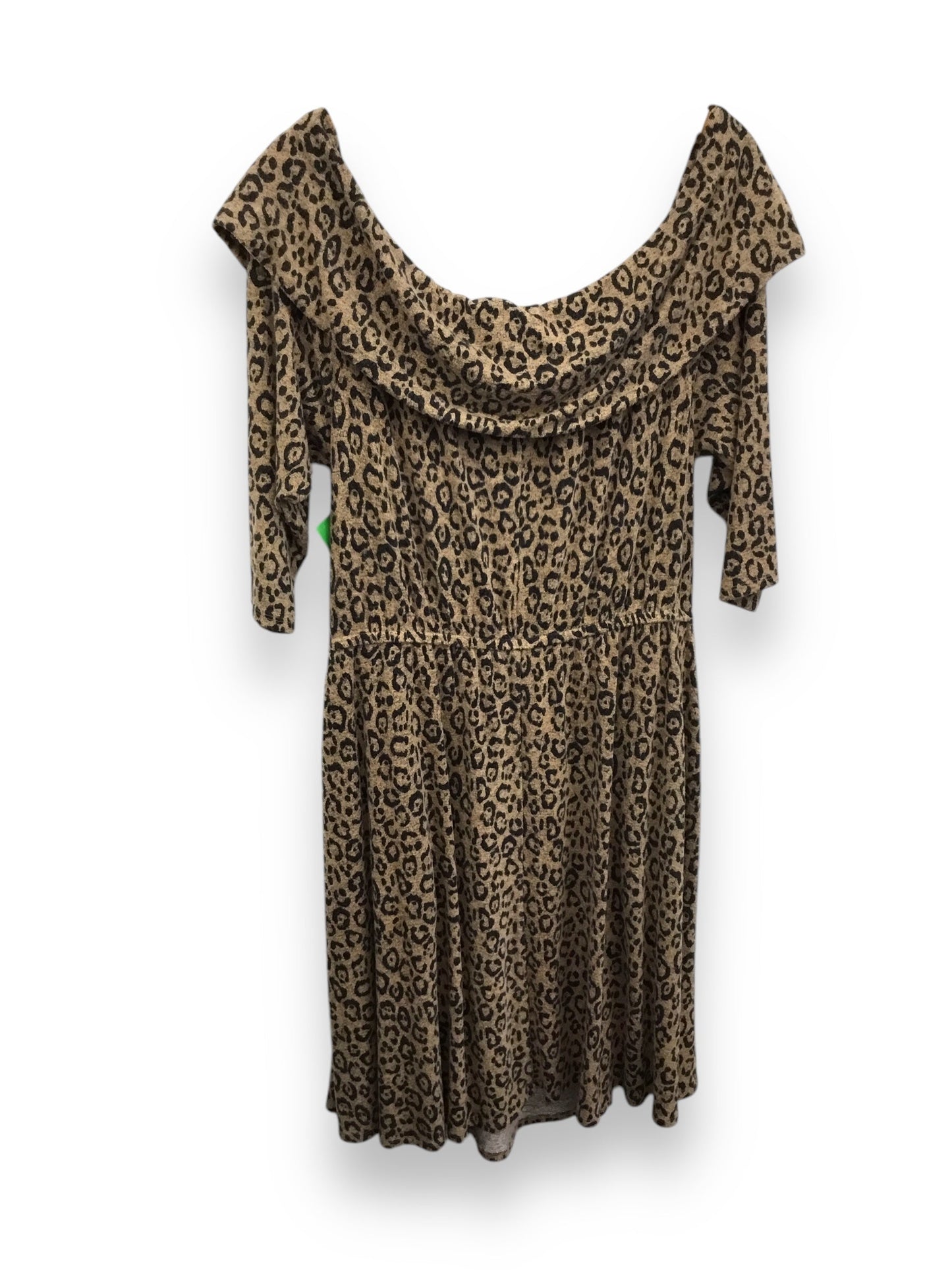 Dress Sweater By Lane Bryant In Brown, Size: Xl