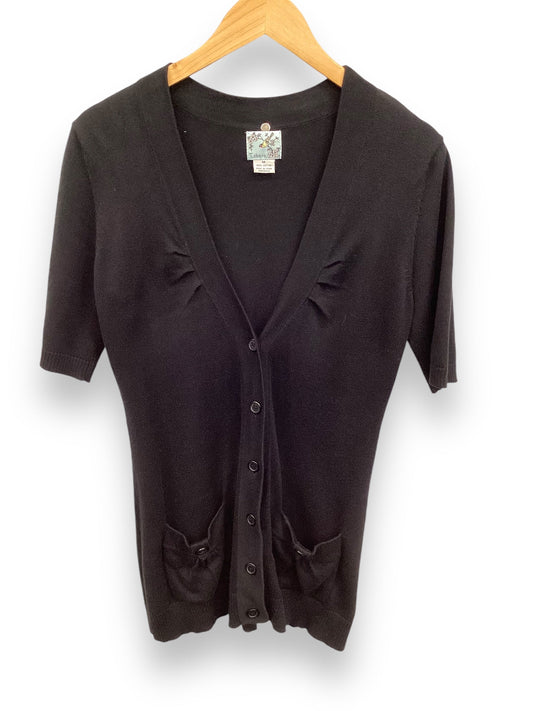 Sweater Cardigan By Tabitha In Black, Size: M