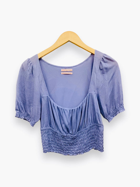 Purple Top Short Sleeve Urban Outfitters, Size M