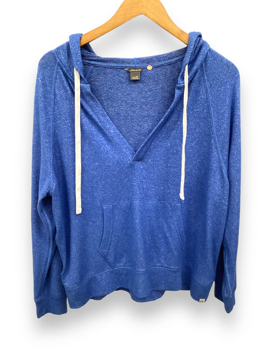 Women's Fleece Lounge Sweatshirt - Colsie Blue M 1 ct