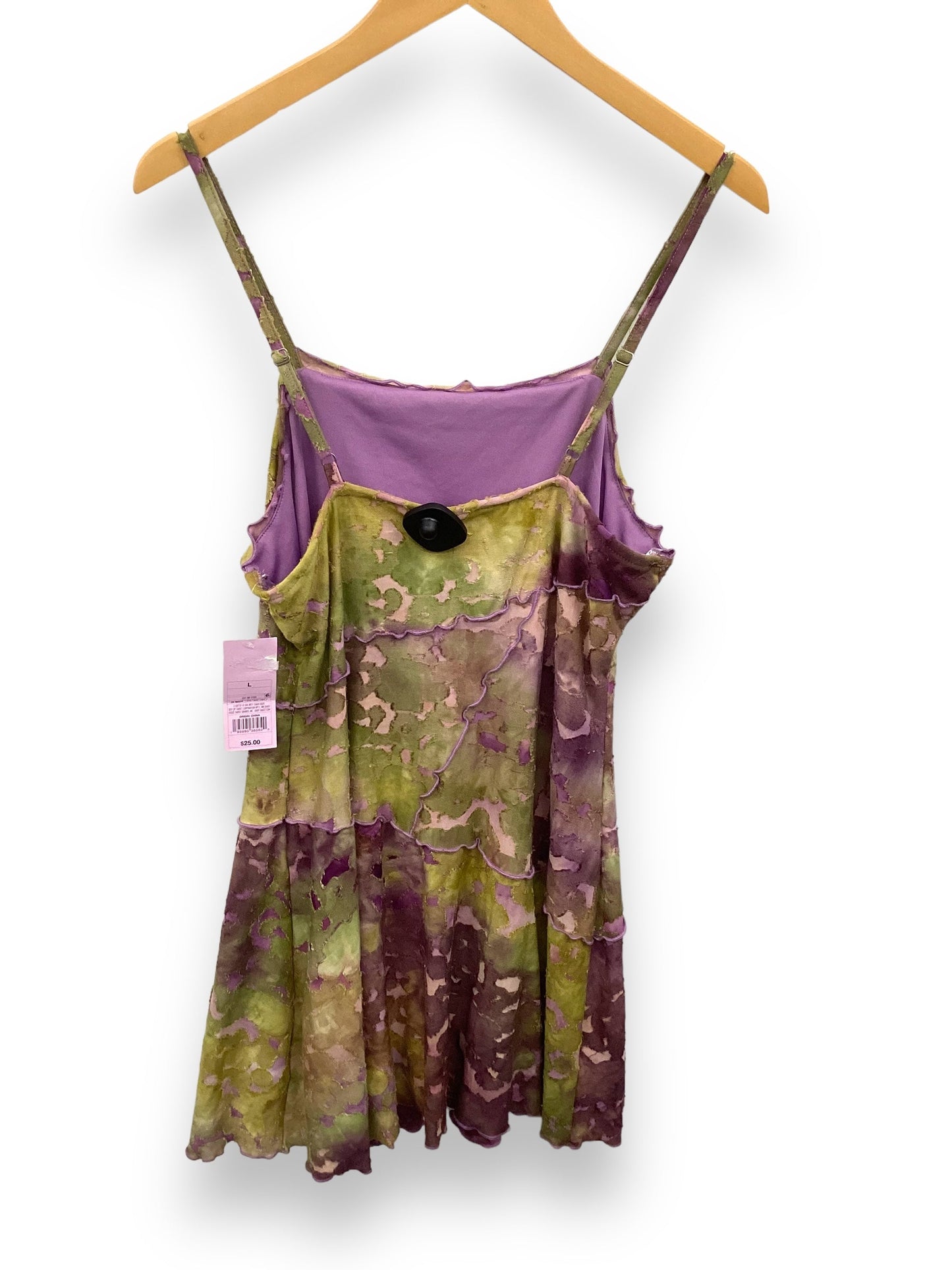 Purple Dress Casual Midi Wild Fable, Size L