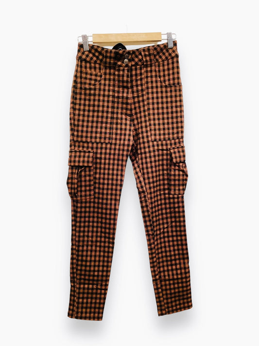 Plaid Pattern Pants Cargo & Utility Urban Outfitters, Size 4