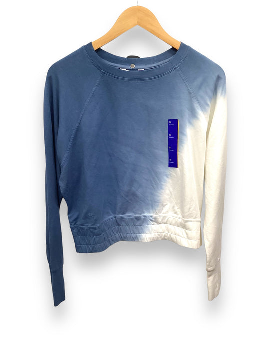 Blue & White Sweatshirt Crewneck Joy Lab, Size S