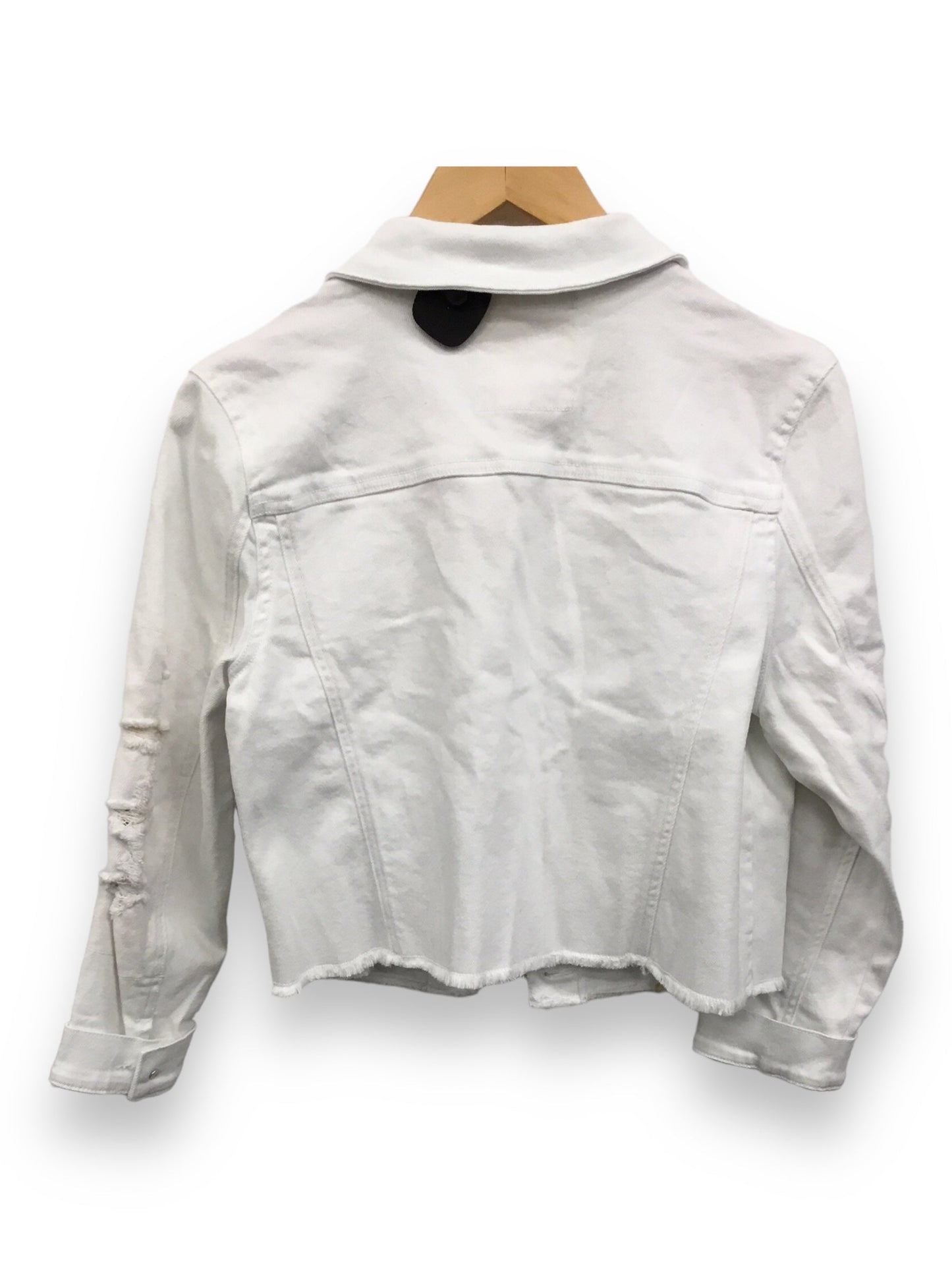 White Jacket Denim Clothes Mentor, Size Xs