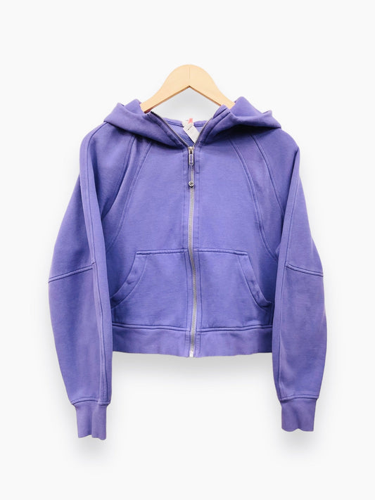 Purple Sweatshirt Hoodie Lululemon, Size M