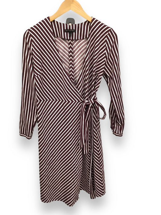 Striped Pattern Dress Casual Midi Banana Republic, Size 0