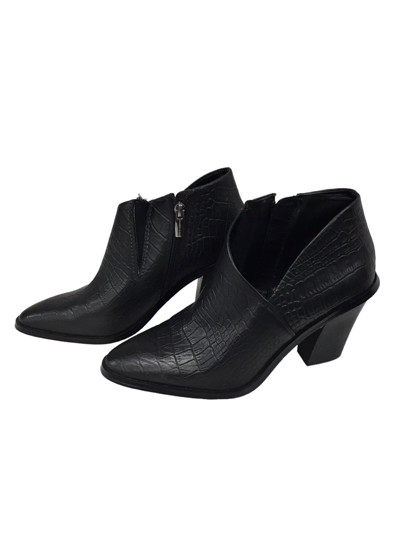 Black Shoes Heels Block Vince Camuto, Size 8