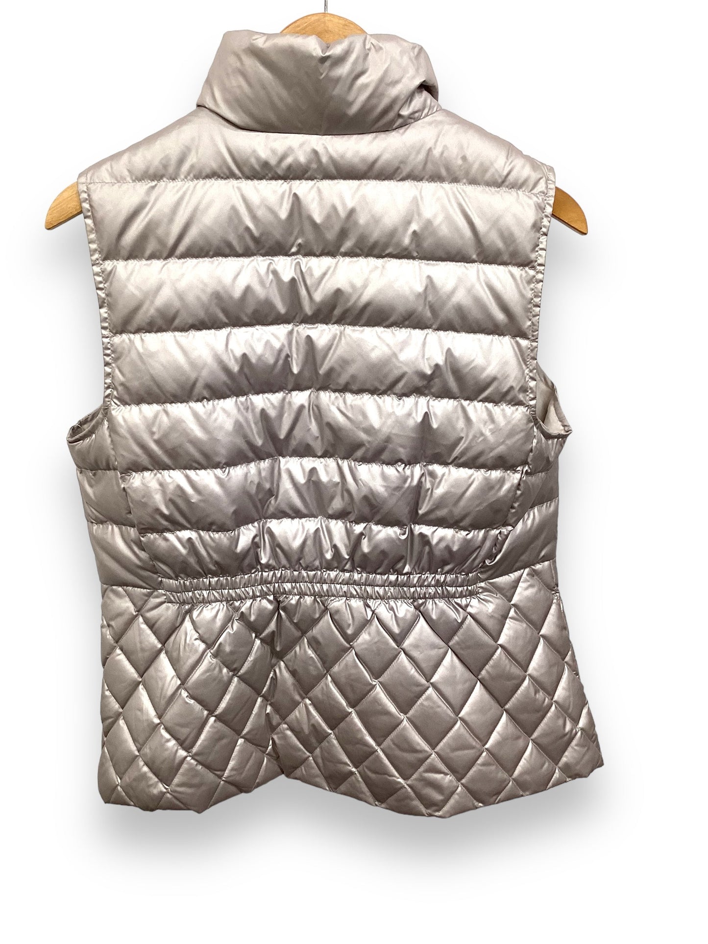 Grey Vest Puffer & Quilted Talbots, Size M