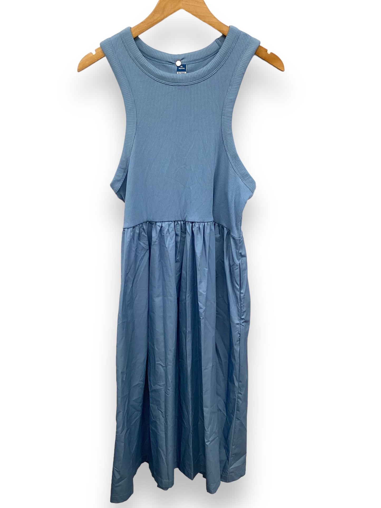 Dress Casual Maxi By Old Navy In Blue, Size: Petite   Xl