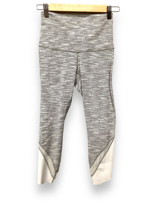 Grey Athletic Capris Lululemon, Size Xs