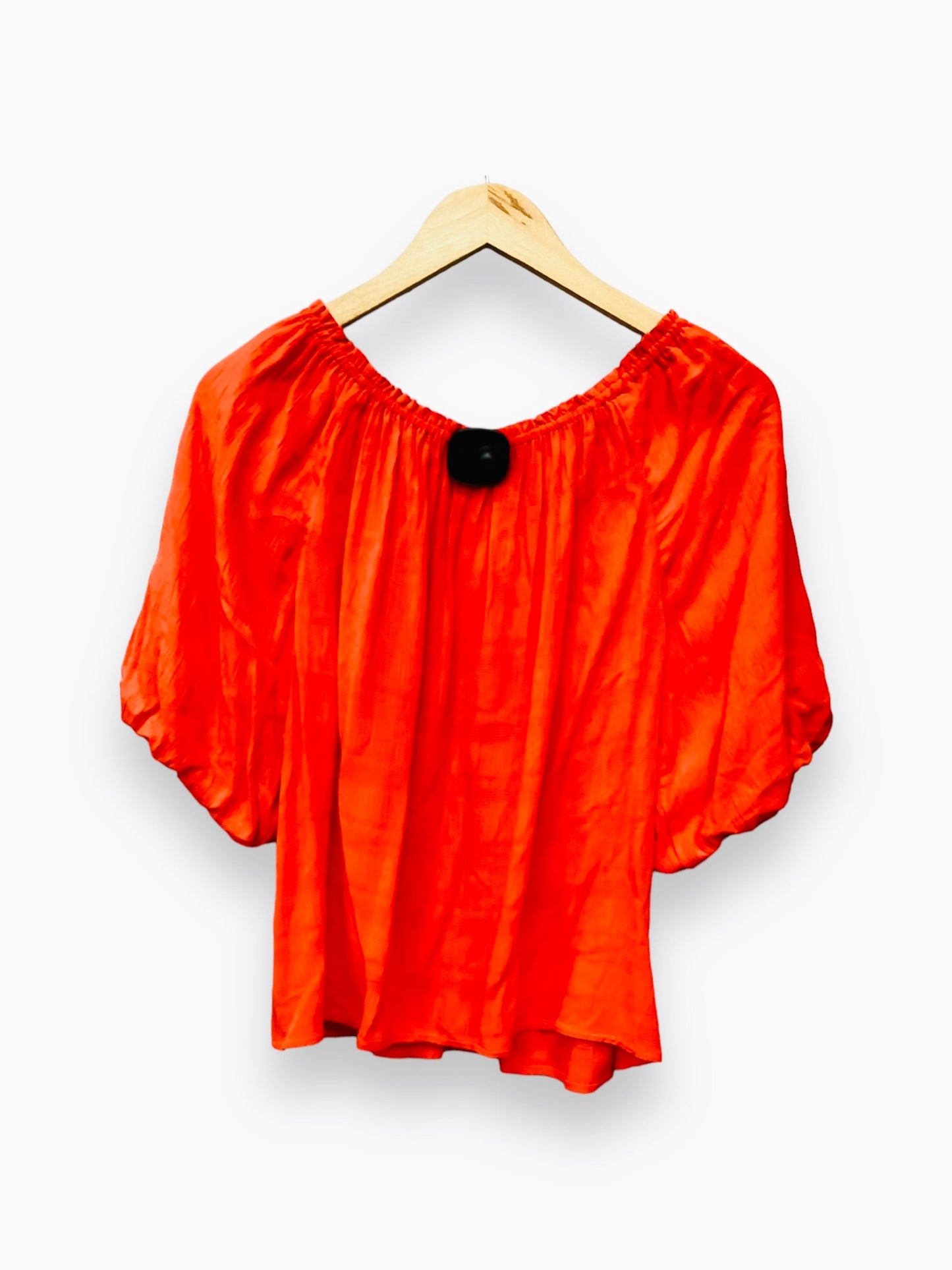 NWT Top Short Sleeve By Sanctuary In Orange, Size: S