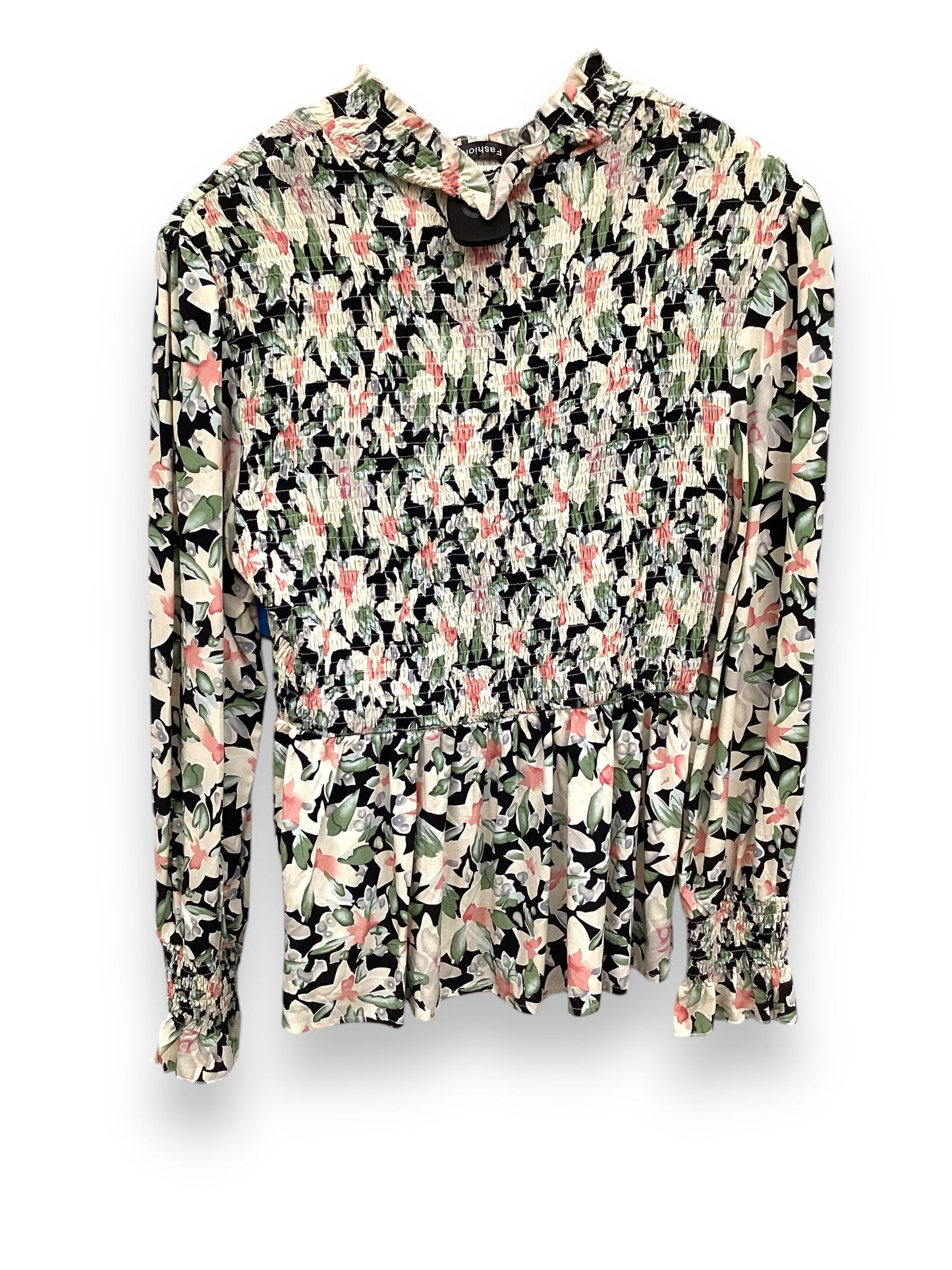 Top Long Sleeve By Clothes Mentor In Pink, Size: L