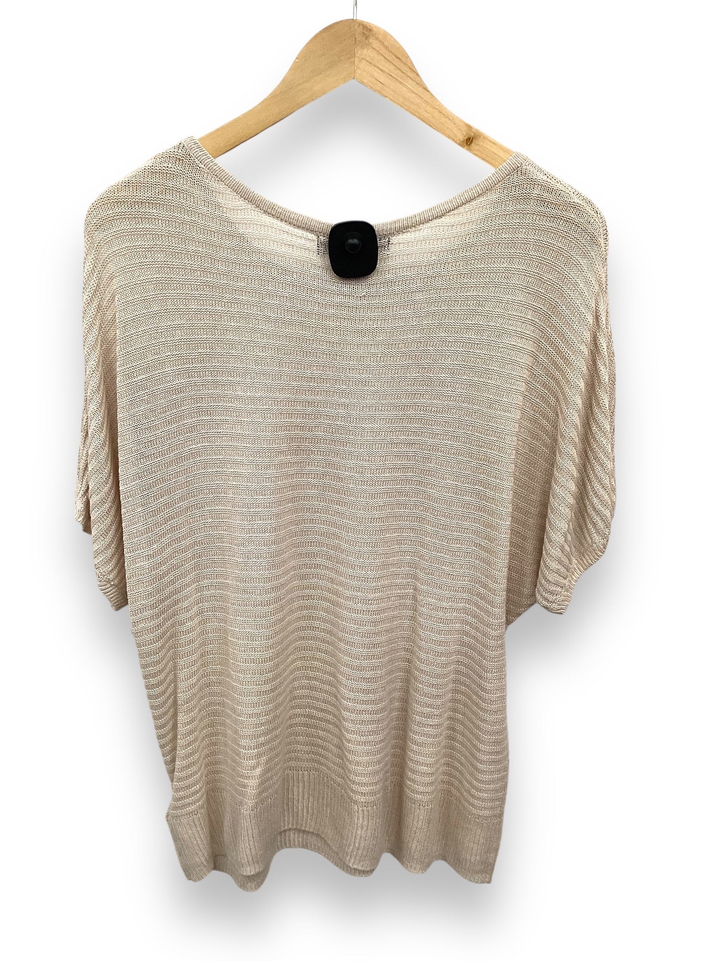 Sweater By Tahari By Arthur Levine In Cream, Size: S