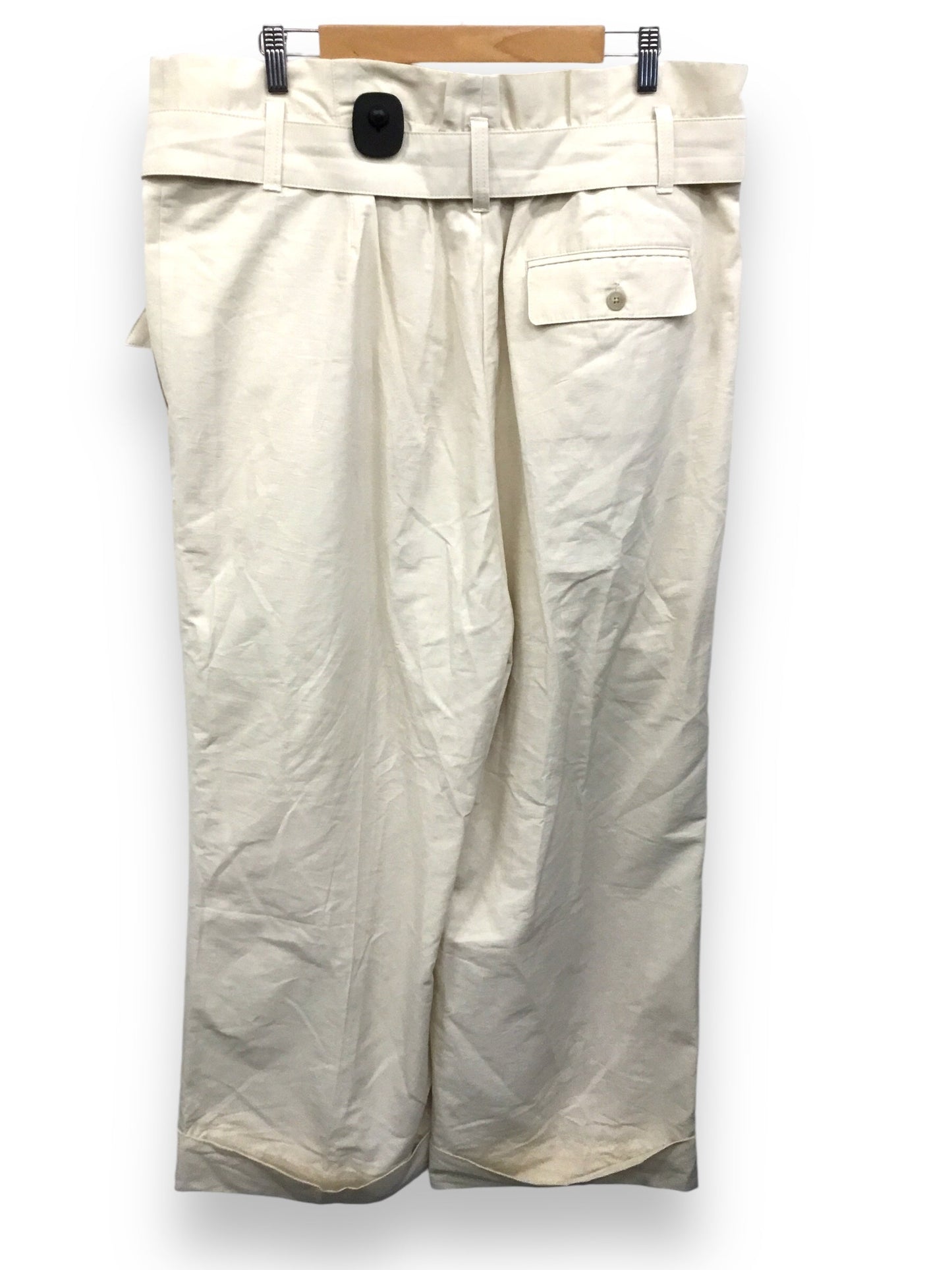 Pants Dress By Banana Republic In Cream, Size: 18