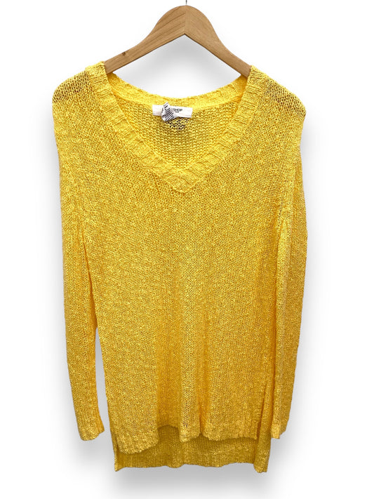 Sweater By Workshop In Yellow, Size: S