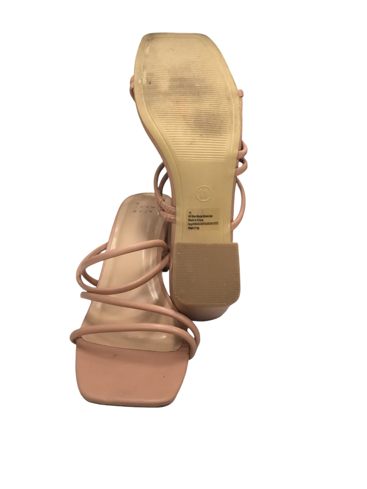 Shoes Heels Block By A New Day In Mauve, Size: 11