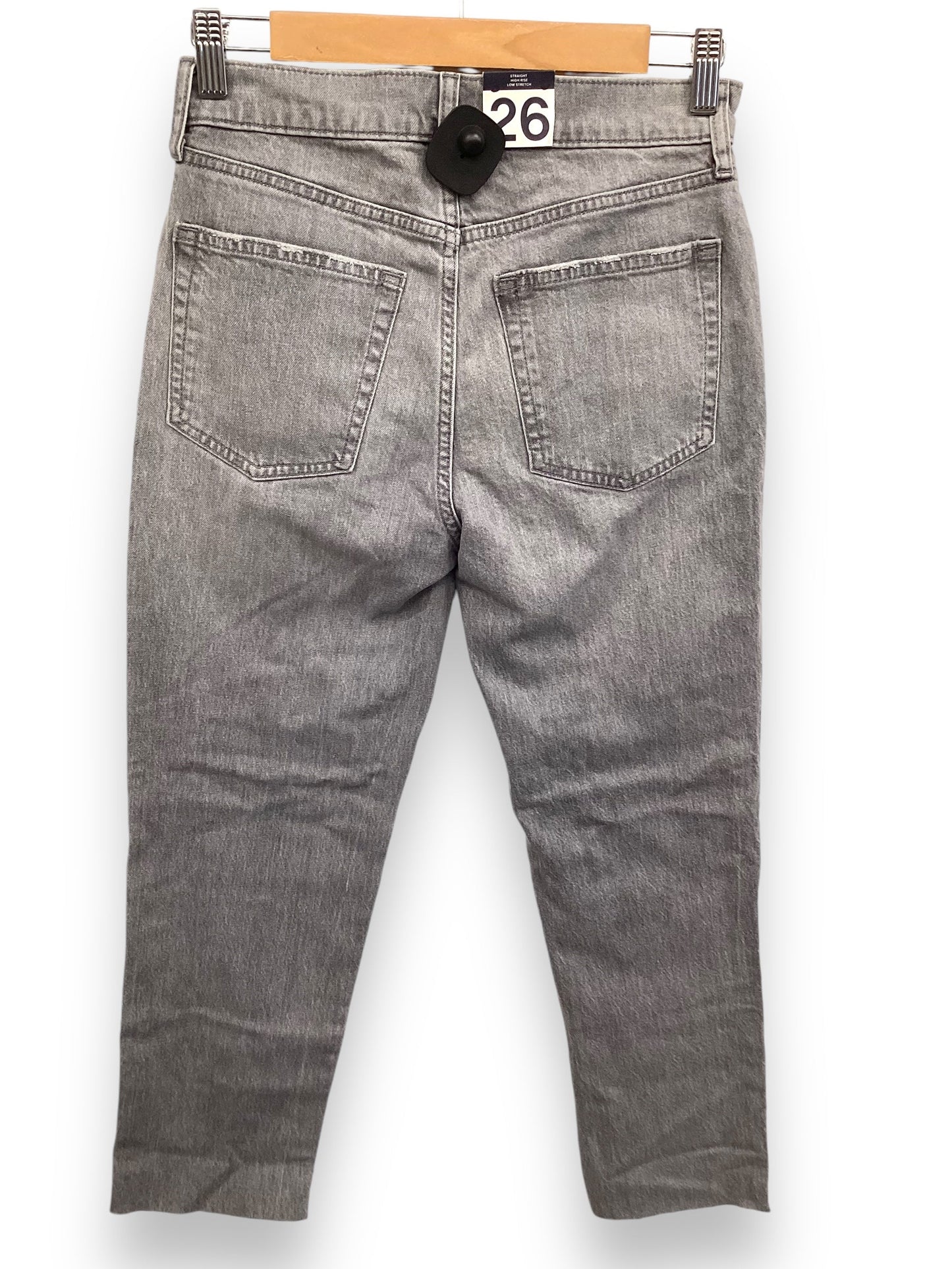 Jeans Straight By Gap In Grey, Size: 2