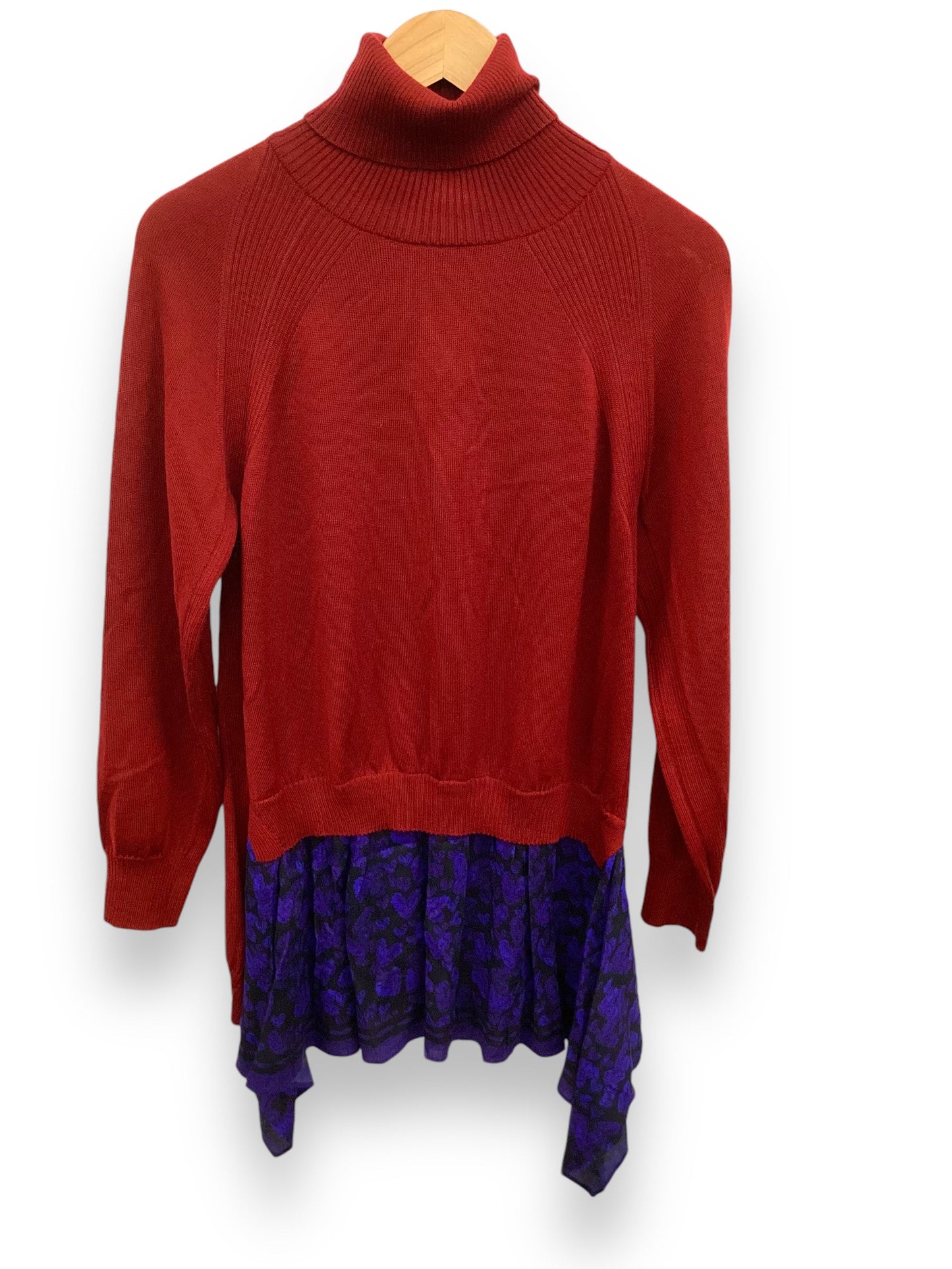 Sweater Designer By Clothes Mentor In Red, Size: S