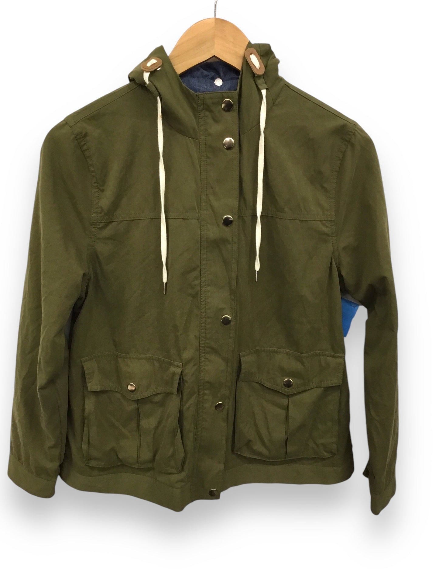 Jacket Utility By Forever 21 In Green, Size: S