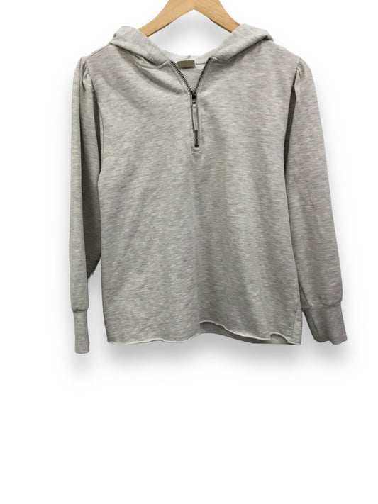 Sweatshirt Hoodie By Clothes Mentor In Grey, Size: S