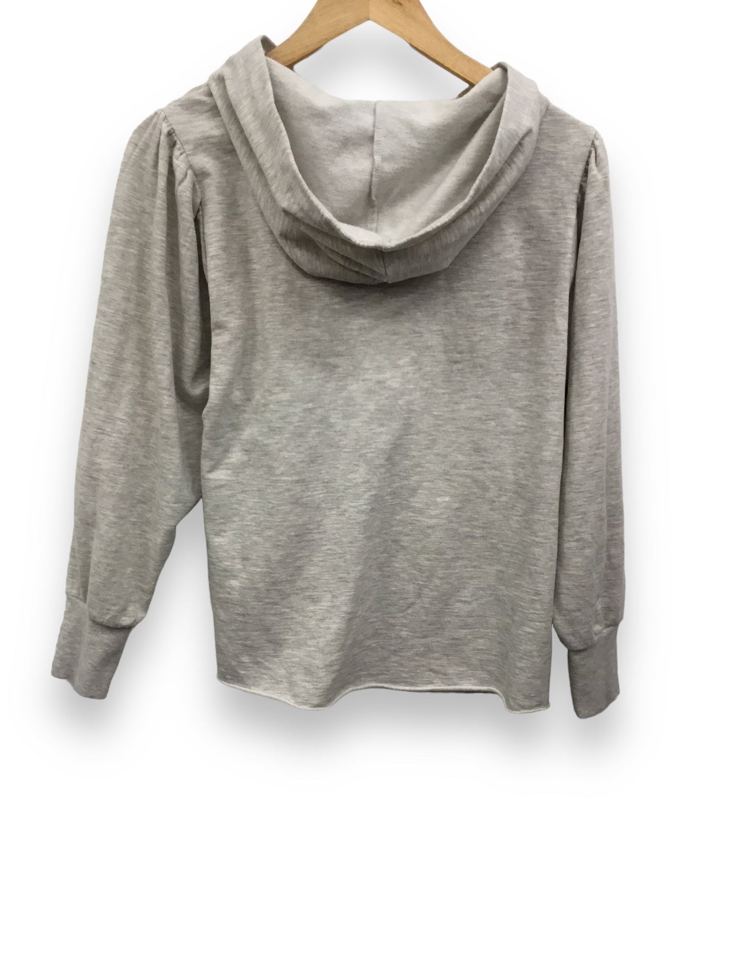 Sweatshirt Hoodie By Clothes Mentor In Grey, Size: S