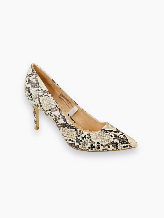 Shoes Heels Kitten By A New Day In Snakeskin Print, Size: 8.5