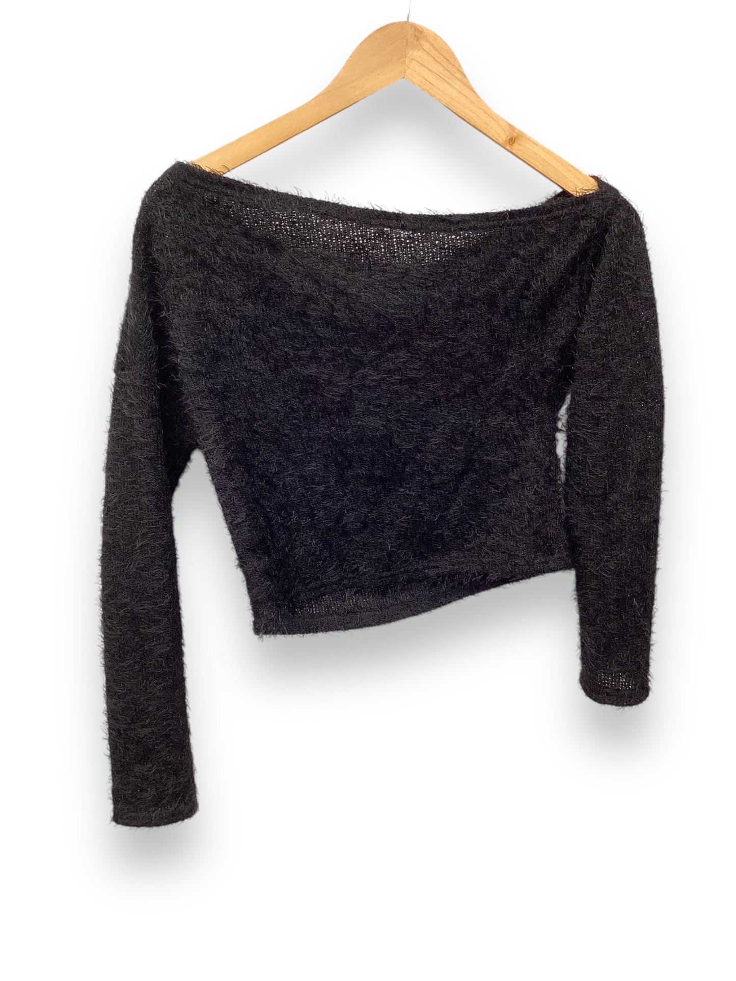 Top Long Sleeve By Shein In Black, Size: S