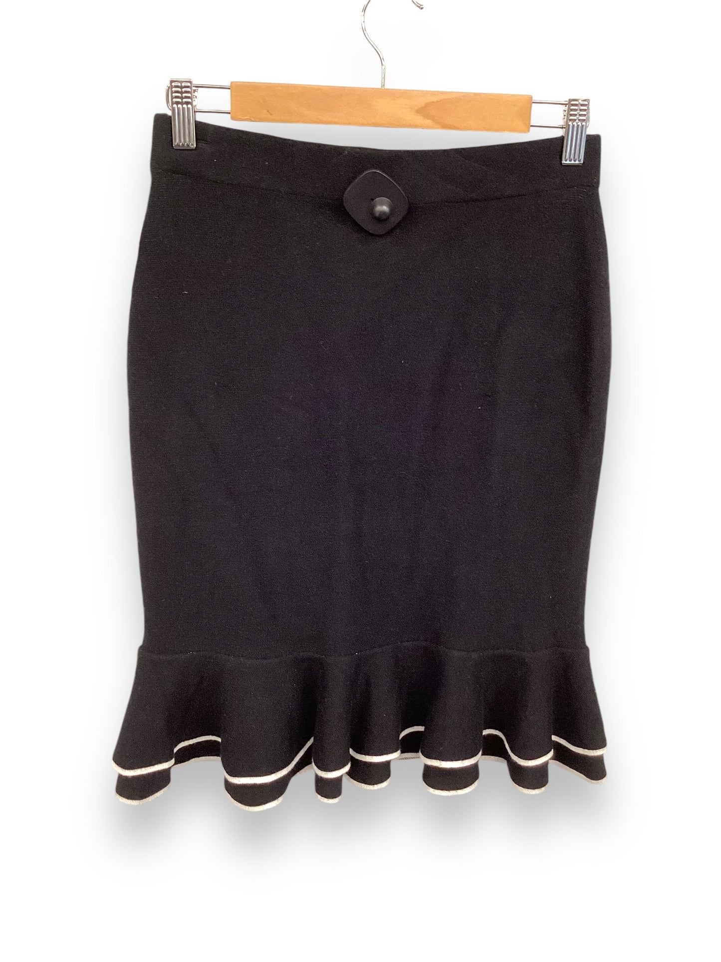 Skirt Midi By Vila Milano In Black, Size: S