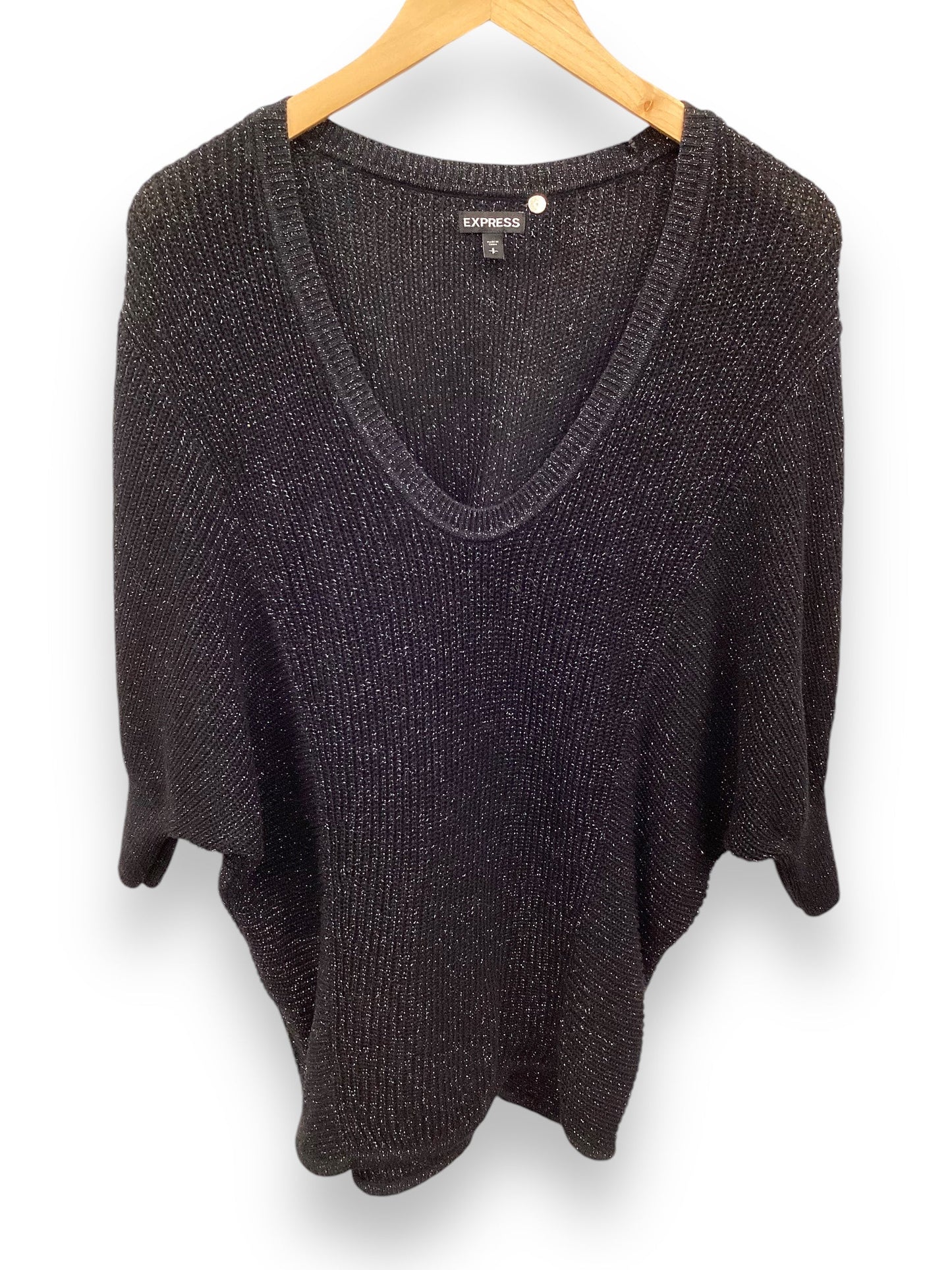 Sweater By Express In Black, Size: S