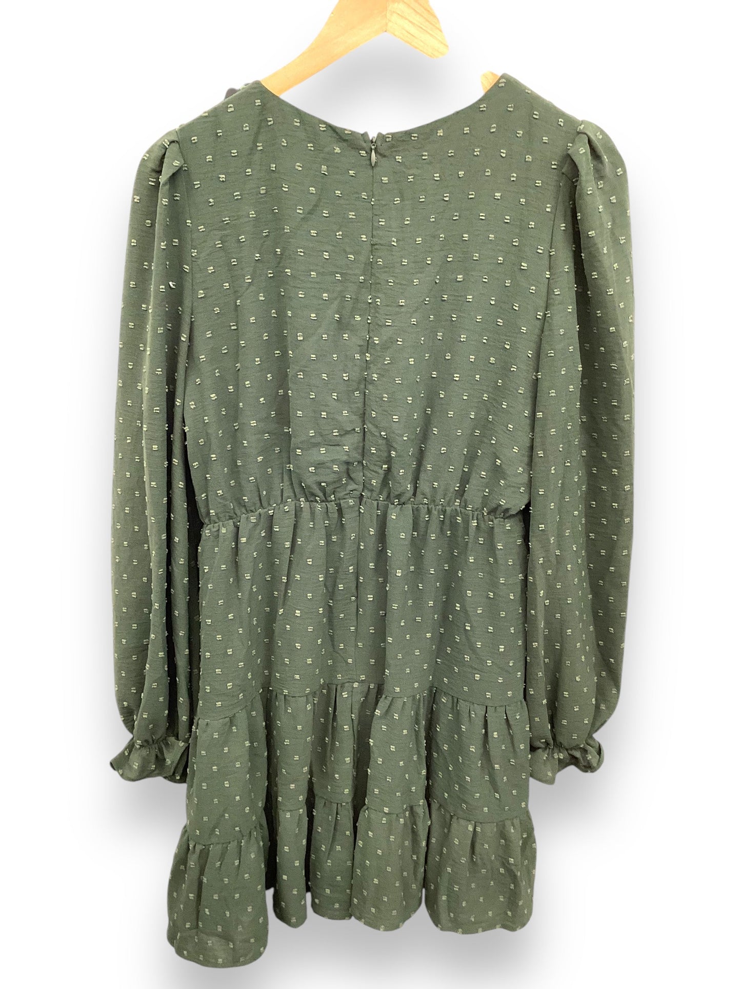 Dress Casual Midi By Lulus In Green, Size: L