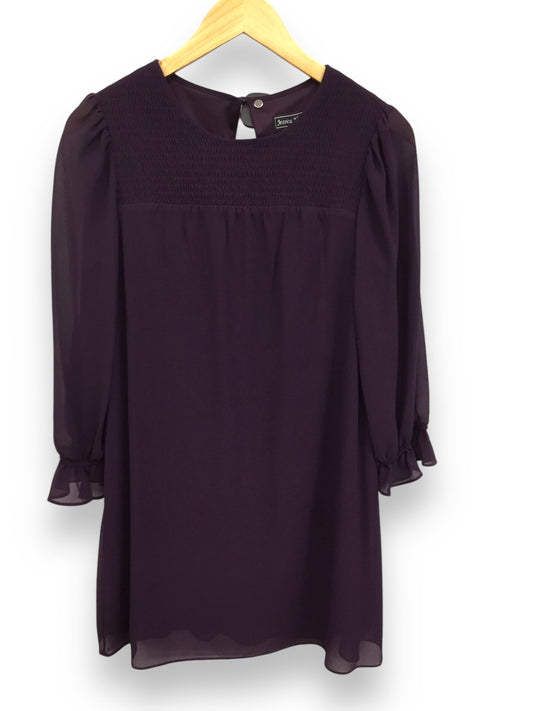 Dress Casual Midi By Jessica Howard In Purple, Size: M