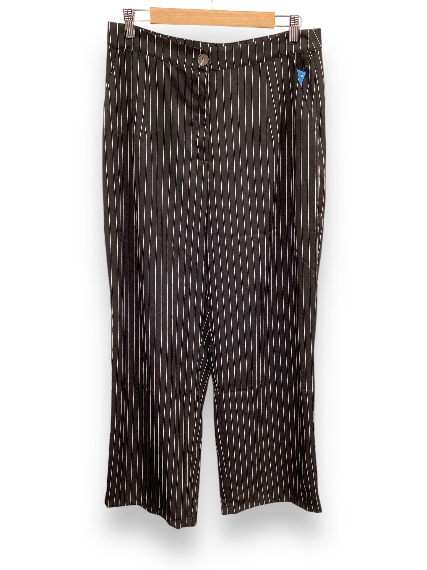 Pants Suit 2pc By Fashion Nova In Striped Pattern, Size: Xl