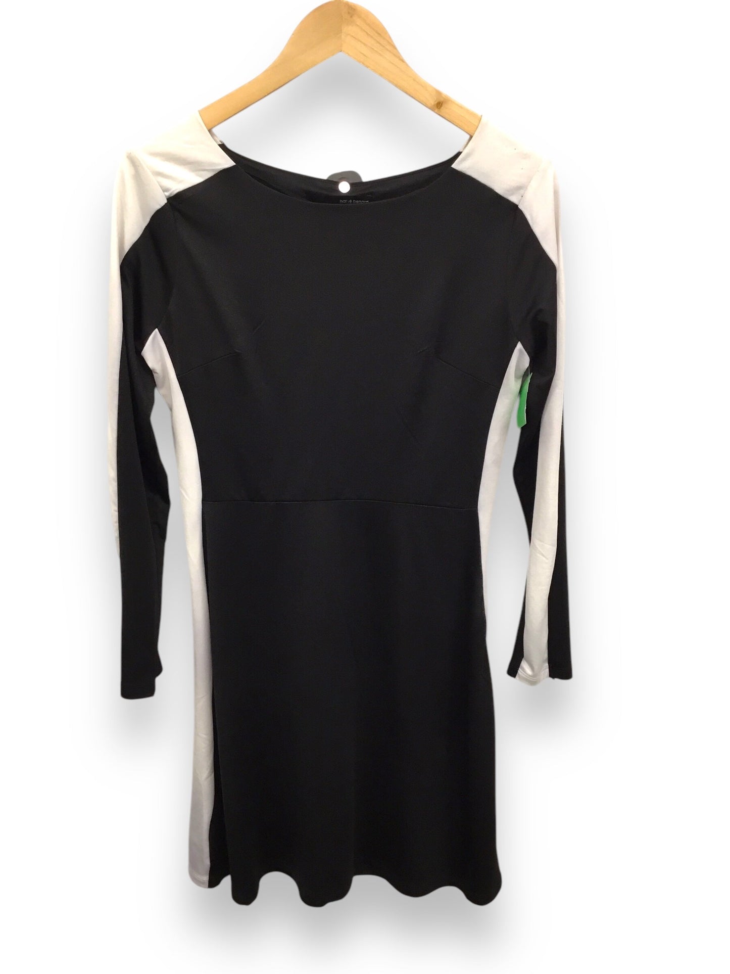 Dress Casual Midi By Harve Bernard In Black & White, Size: S