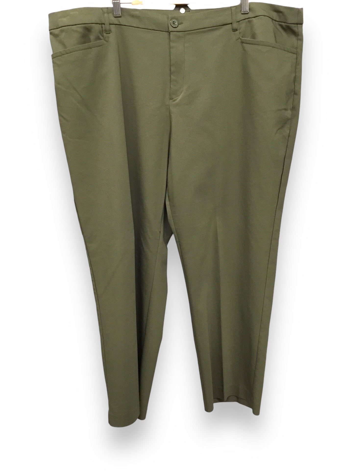 Pants Chinos & Khakis By Cj Banks In Green, Size: 1x