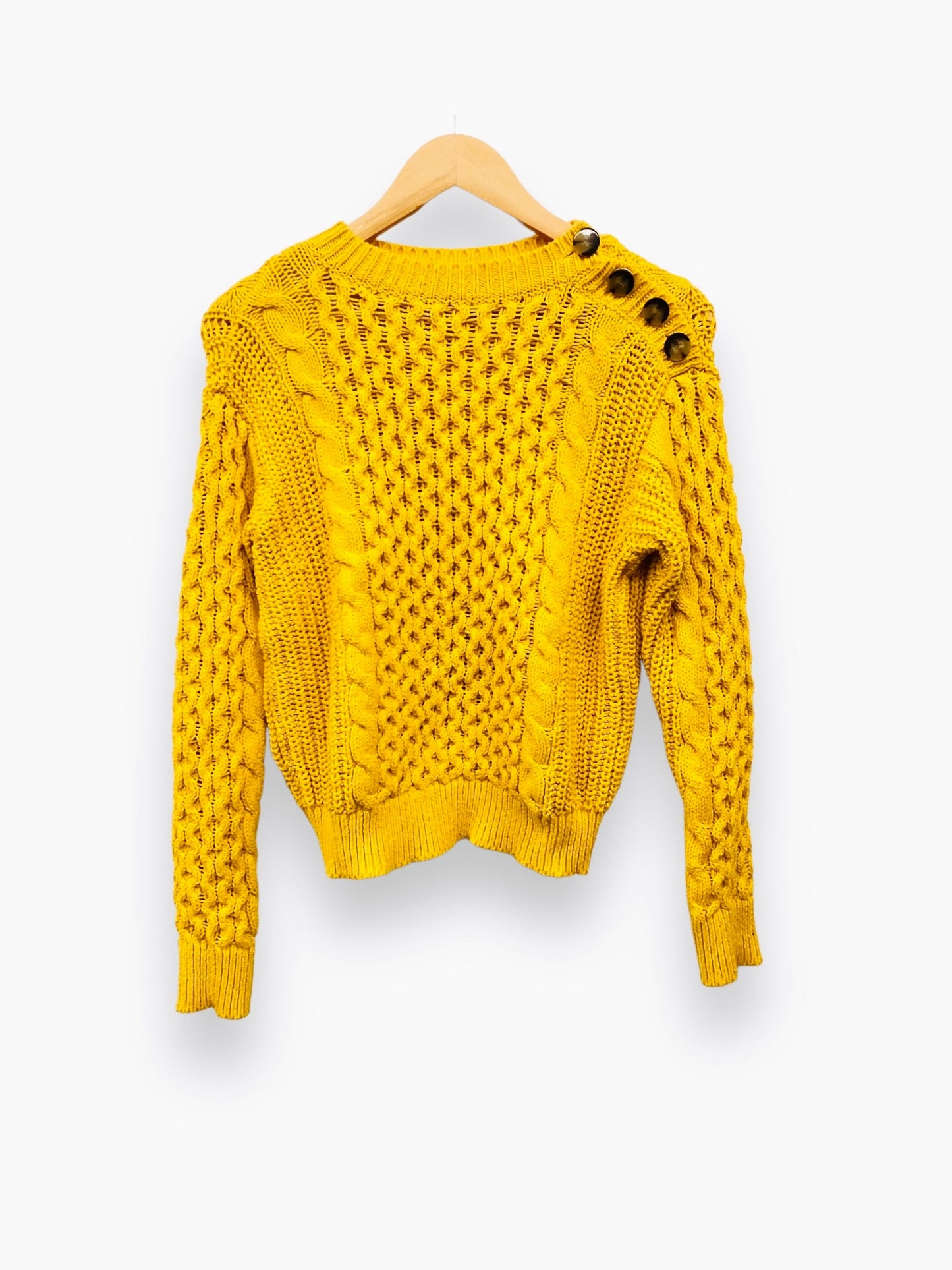Yellow Sweater Ann Taylor, Size M