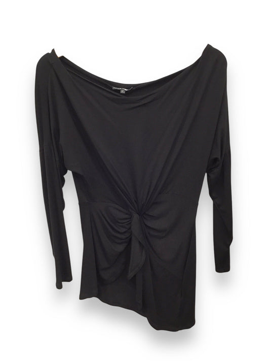 Top Long Sleeve By Fashion Nova In Black, Size: L